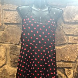 Retro/rockabilly style halter dress